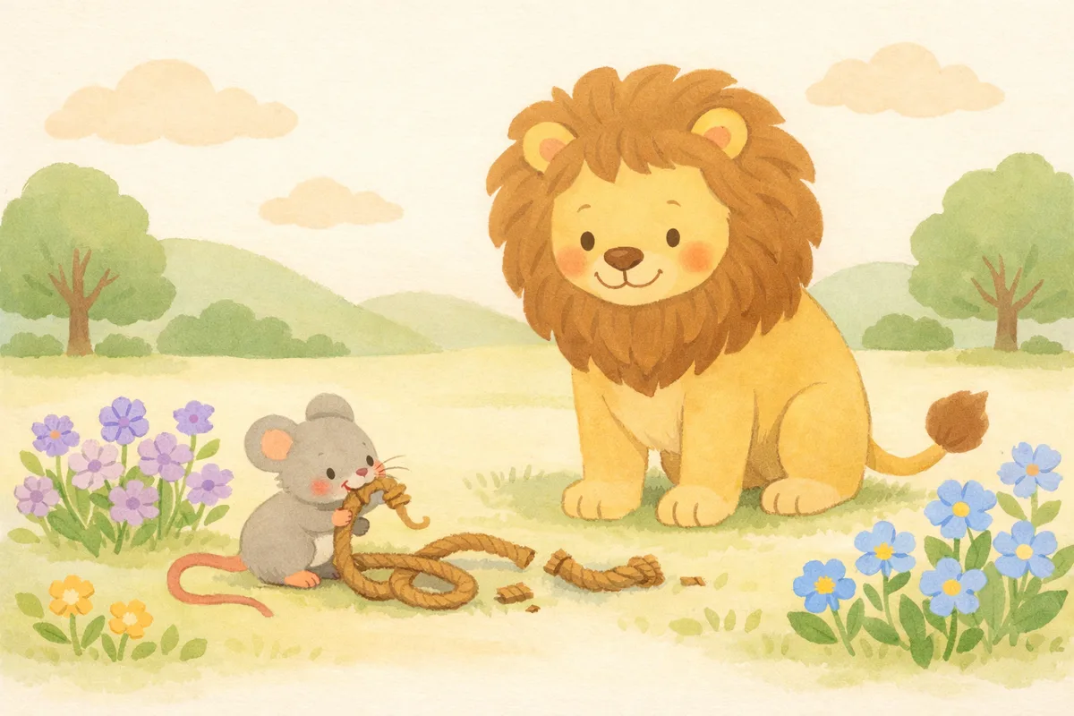 The Lion and the Mouse, picture 2